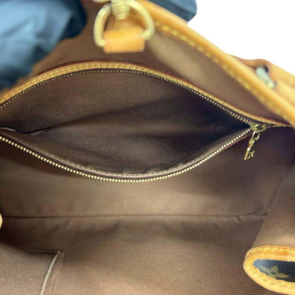 LOUIS VUITTON Brown Monogram Leather Tote Bag - Picture 10 of 10